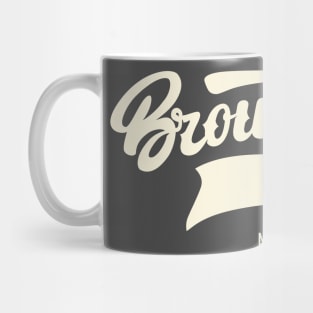 Brownsville New York Brooklyn - Brownsville  Brooklyn Schriftzug - Vintage Brownsville Logo Mug